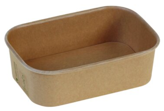 Menüschale Rechteck 500ml/650ml/750ml 1'000 ml