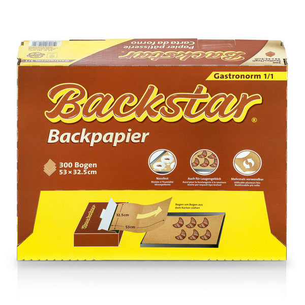 Backstar Backpapier